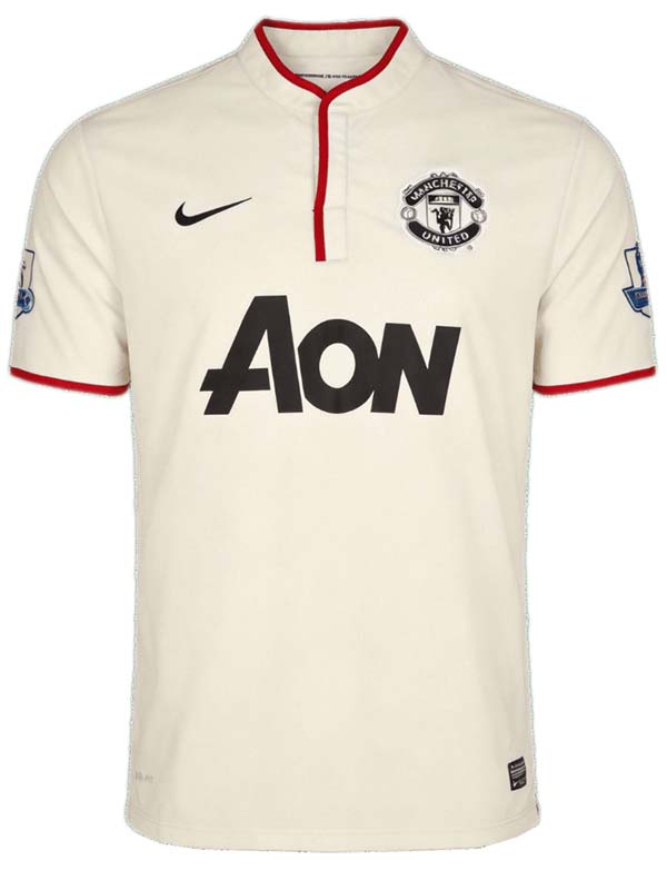 Manchester united third retro jersey mens soccer shirt 2013-2014